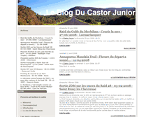 Tablet Screenshot of blog.castorjunior.fr